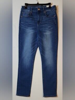 Americam Eagle Hi Rise Skinny Super Stretch Jeans NWT Size 12 Regular